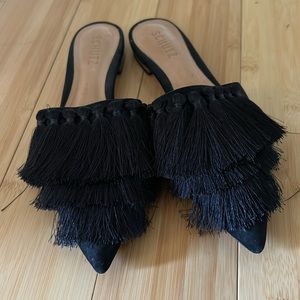 Schutz Fringe Mule